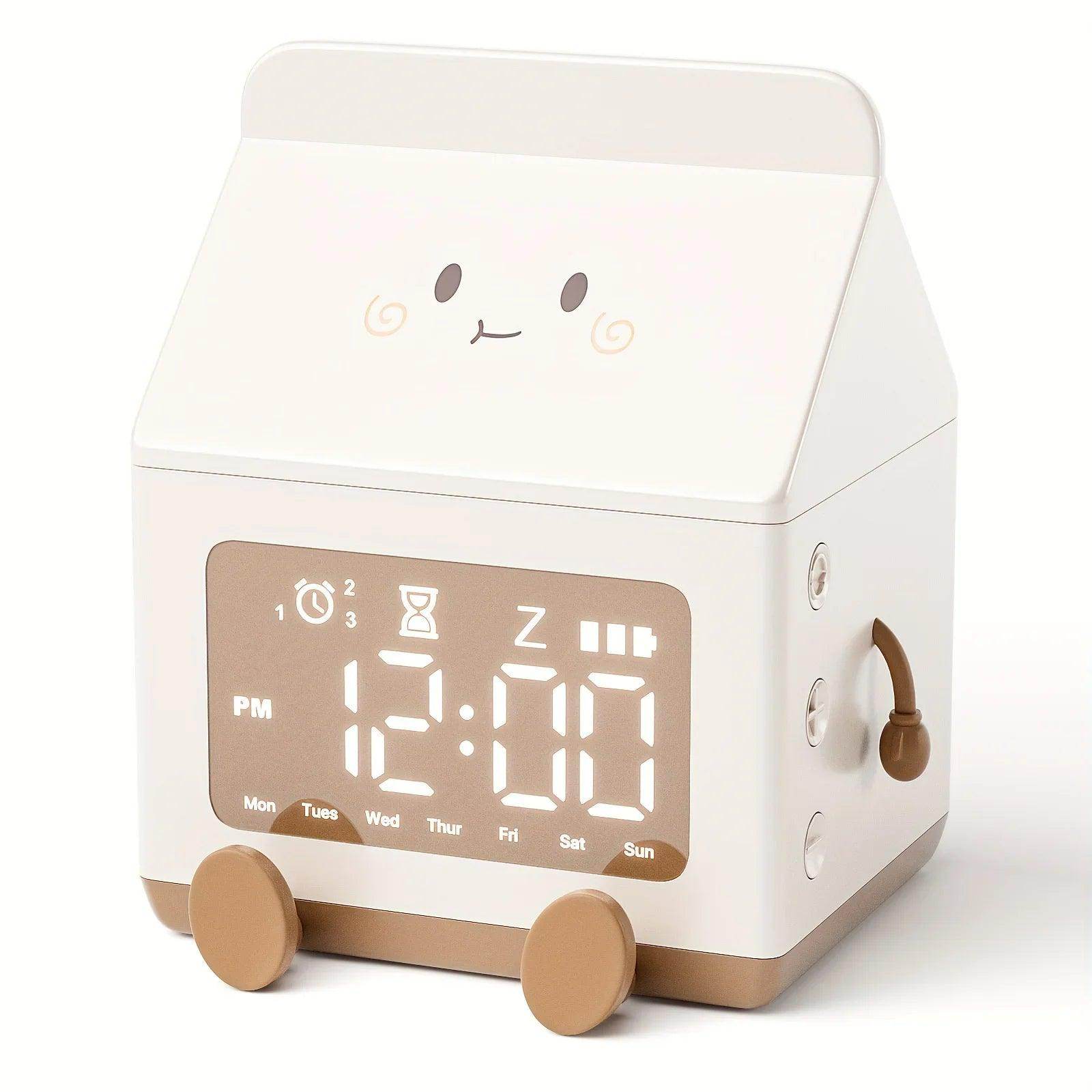 Milk Box Mini Alarm Clock - My Store