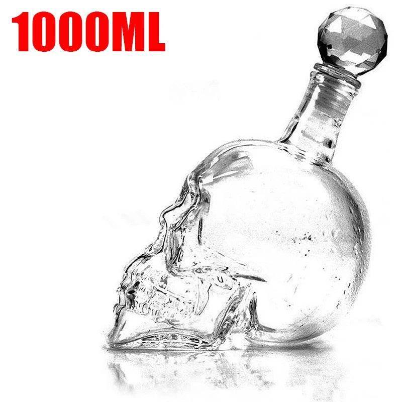 High-End Creative Skull Glass Bottle - My Store