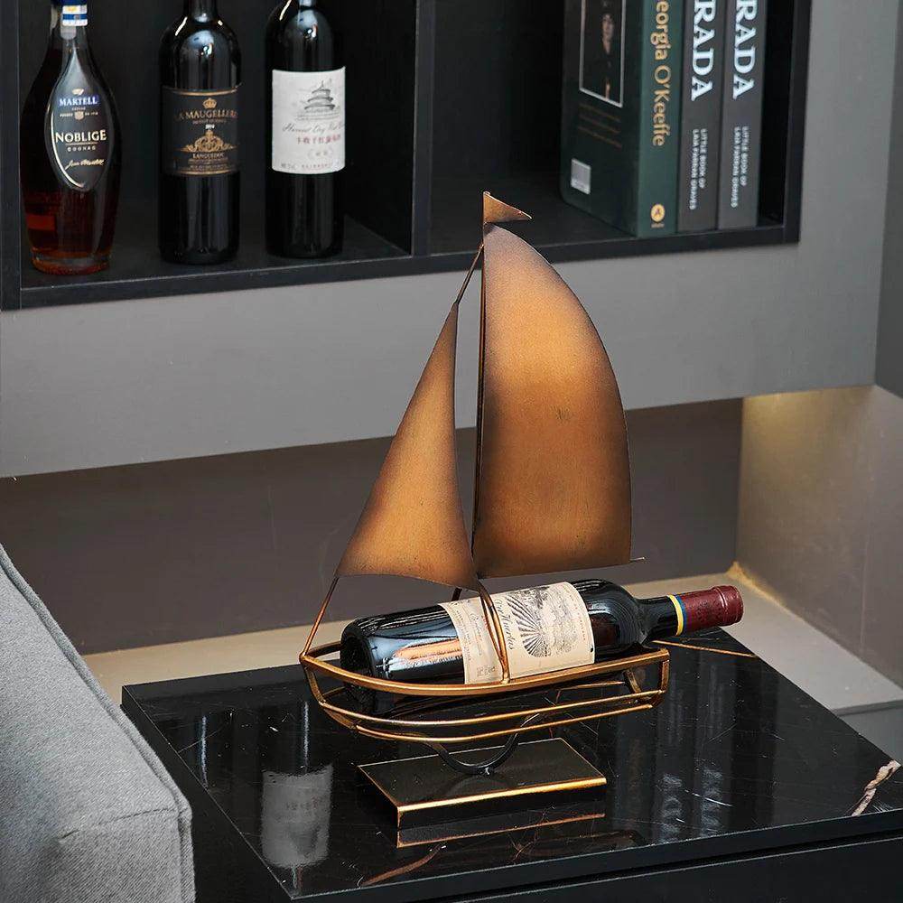 Retro Smooth Sailing Wine Rack - My Store