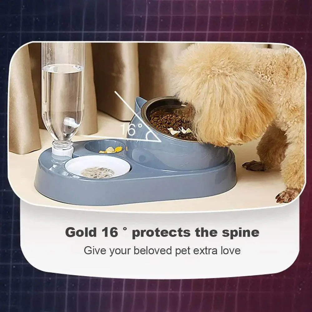2-in-1 Cat Bowl Water Dispenser - My Store