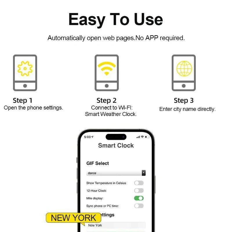 Small Portable Smart Wifi Weather Station - My Store