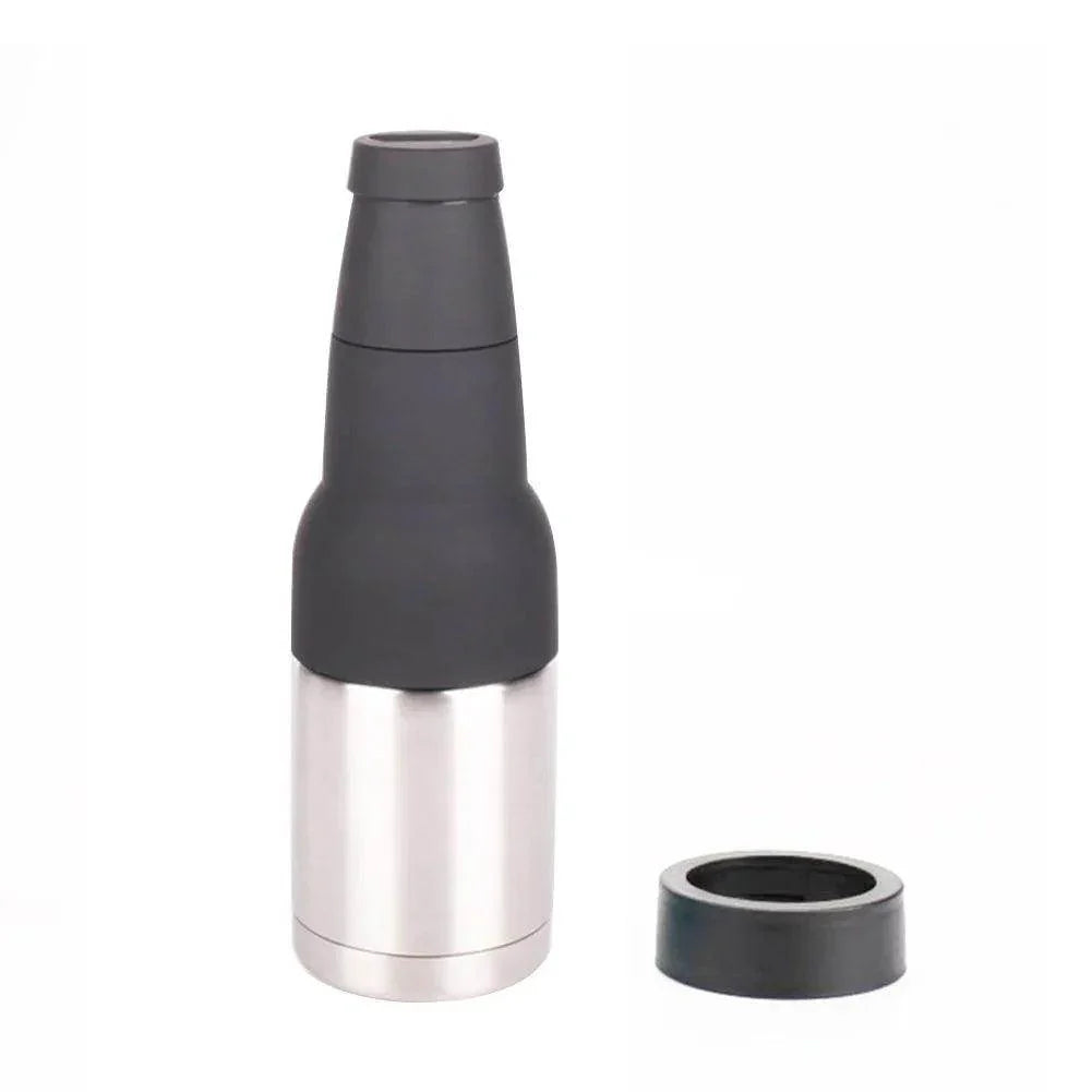 Double-Walled Can Cooler with Opener – 12 oz Insulated Beverage Holder - My Store