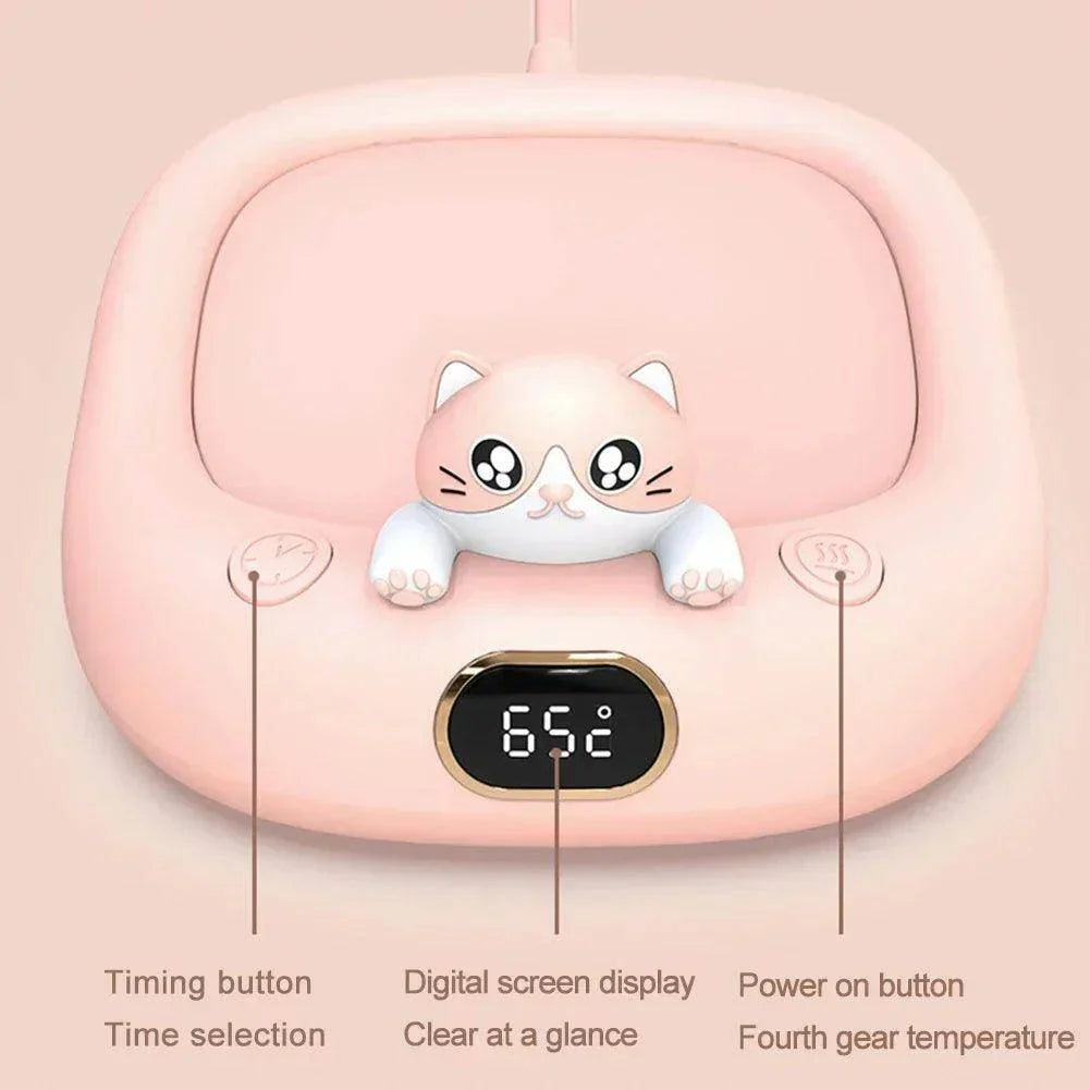 Mini Cat-Shaped Smart Cup Warmer - My Store