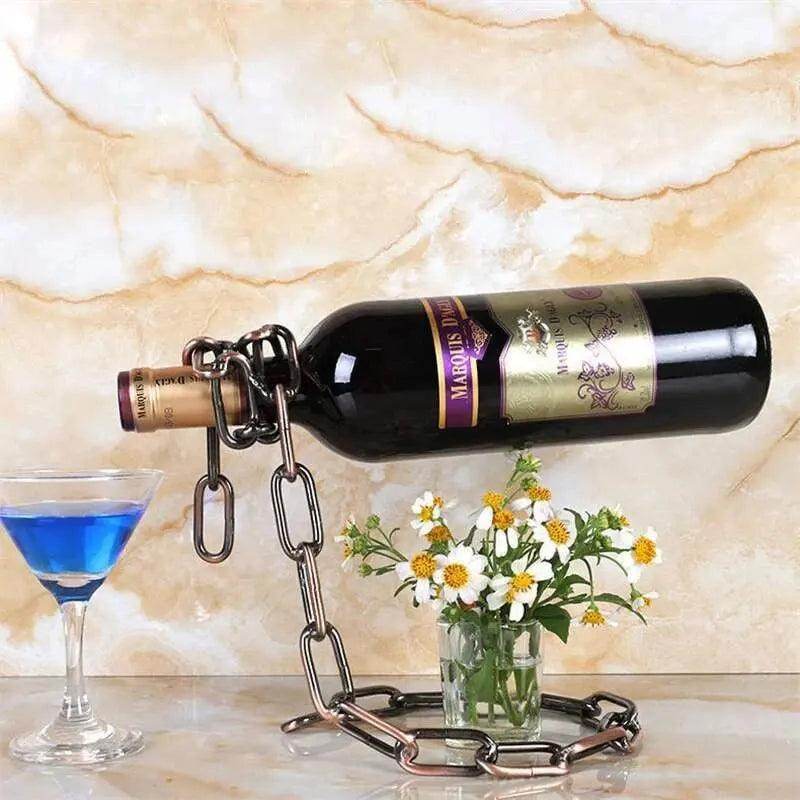 Magic Hanging Chain Bottle Display Stand - My Store