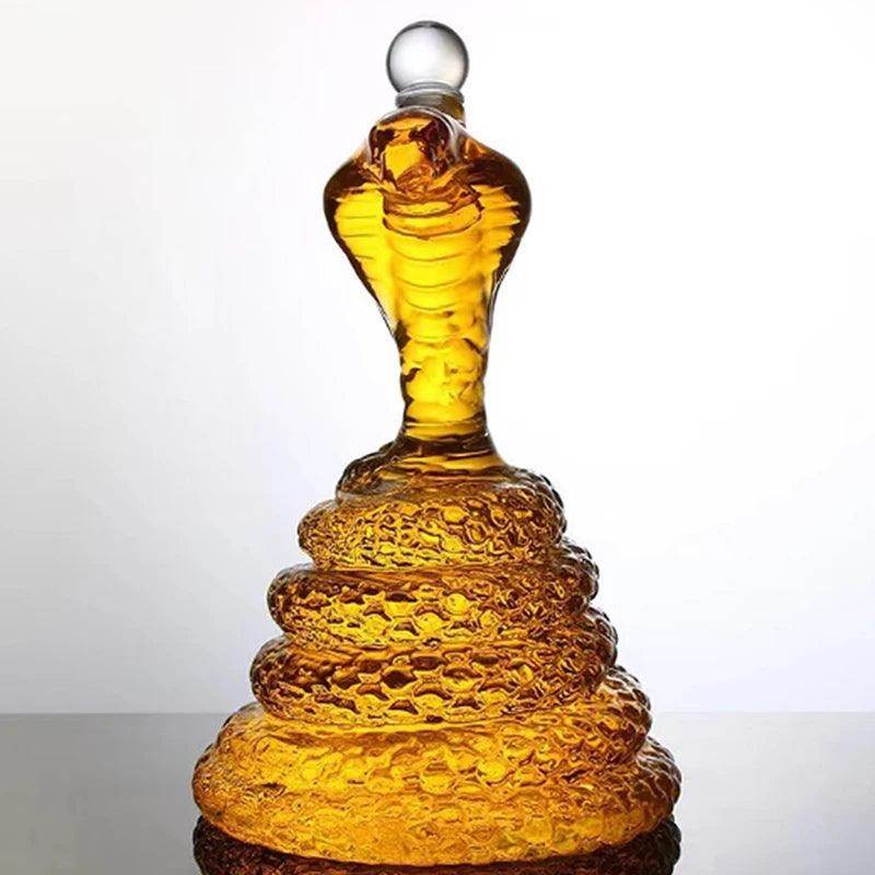 Snake-Shaped 500ml Whiskey Decanter - My Store
