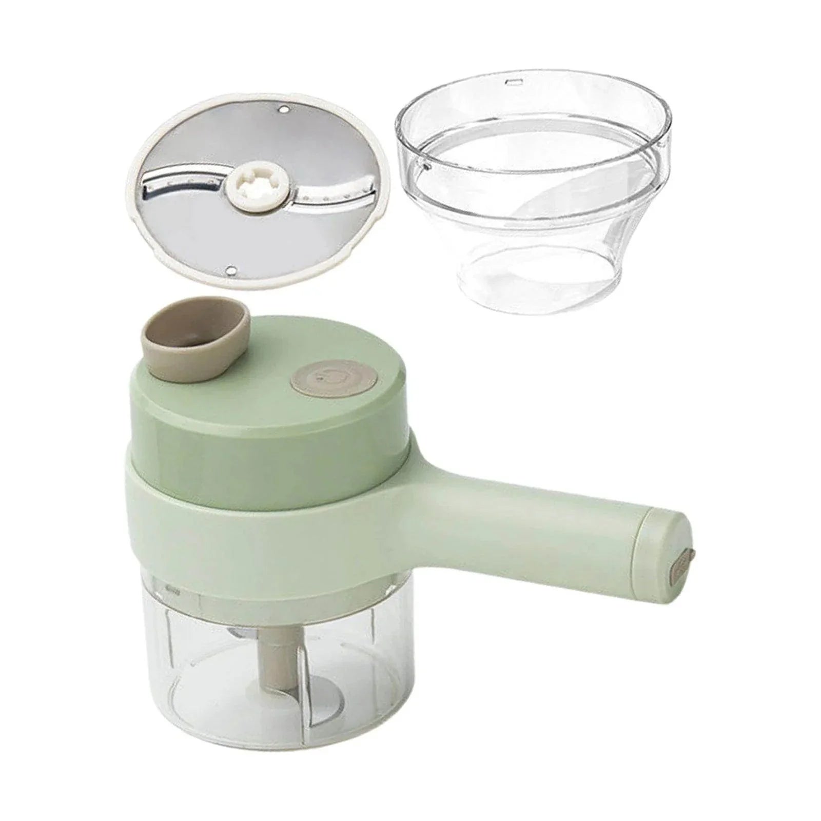 USB 4-in-1 Handheld Rechargeable Vegetable Chopping Machine - My Store