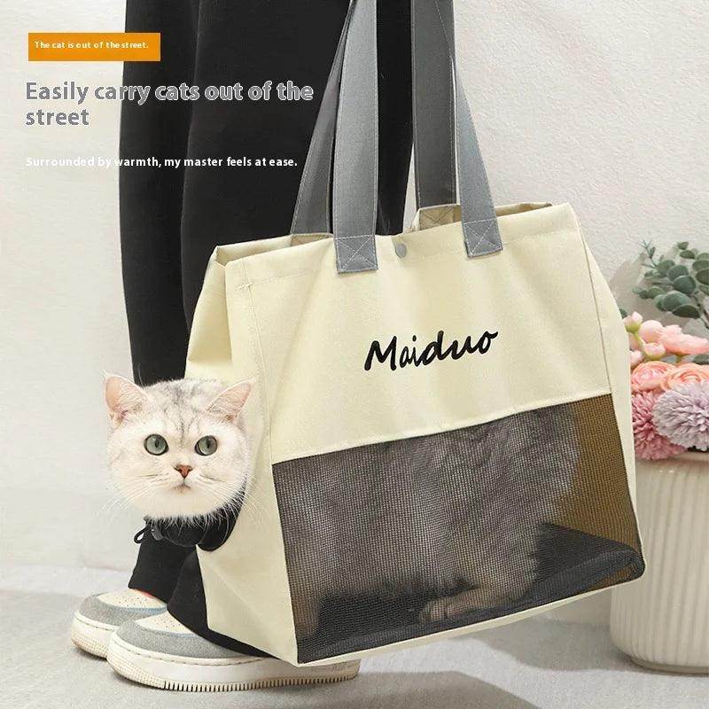 Portable Canvas Pet Carrier Bag - My Store
