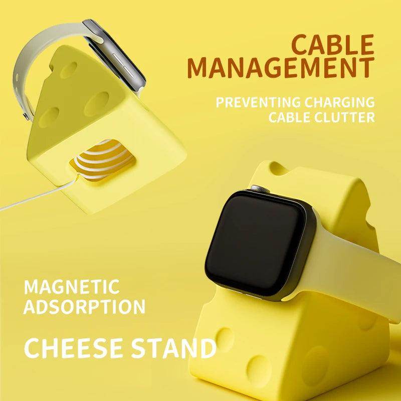 Cheese Base Apple Watch Charger Stand - My Store