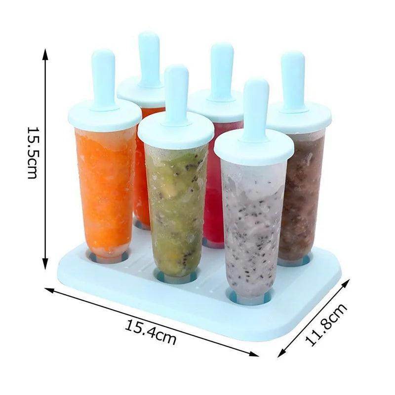 6-in-1 Elliptical Ice Cream Mold for Kids - My Store