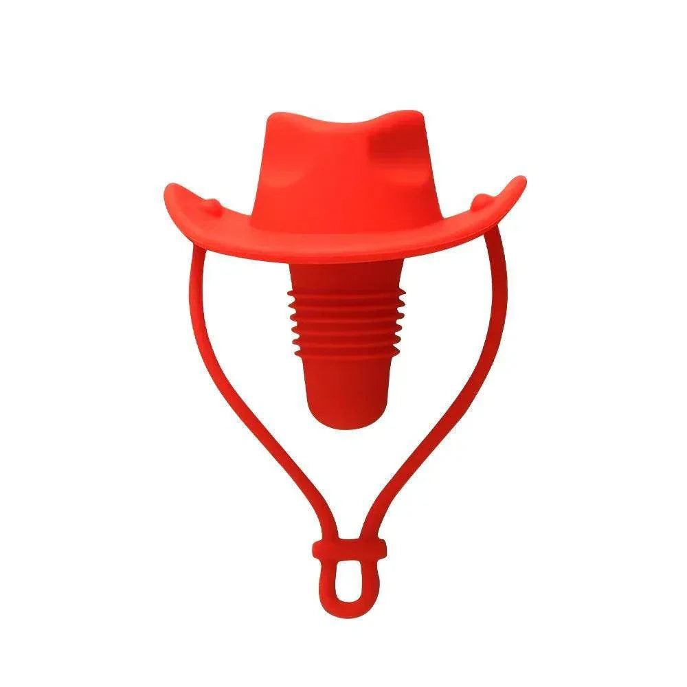 Creative Silicone Cowboy Hat Wine Stopper - My Store