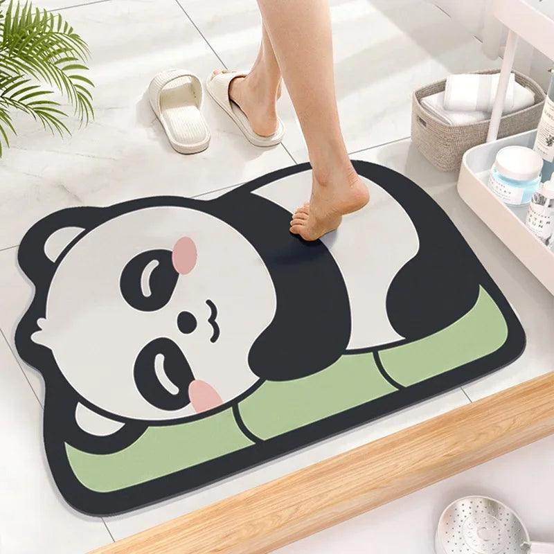 Cartoon Panda Bath Mat - My Store