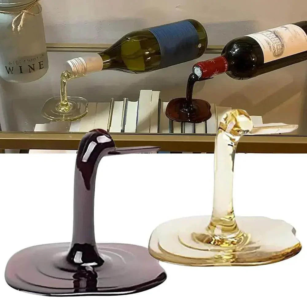Spilled Wine Bottle Holder - My Store