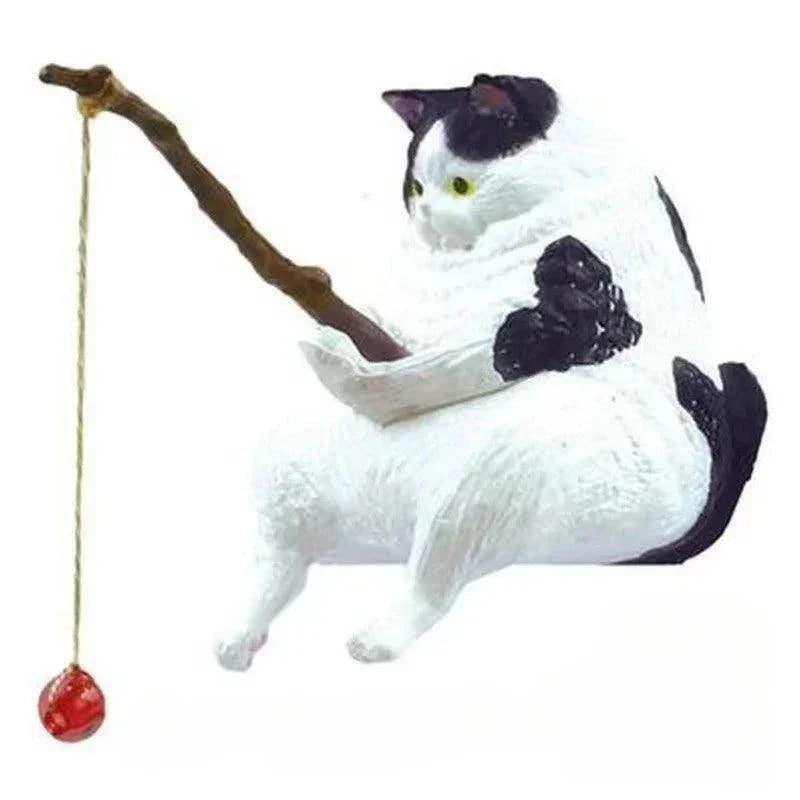 Fishing Cat Figurine Decoration - My Store