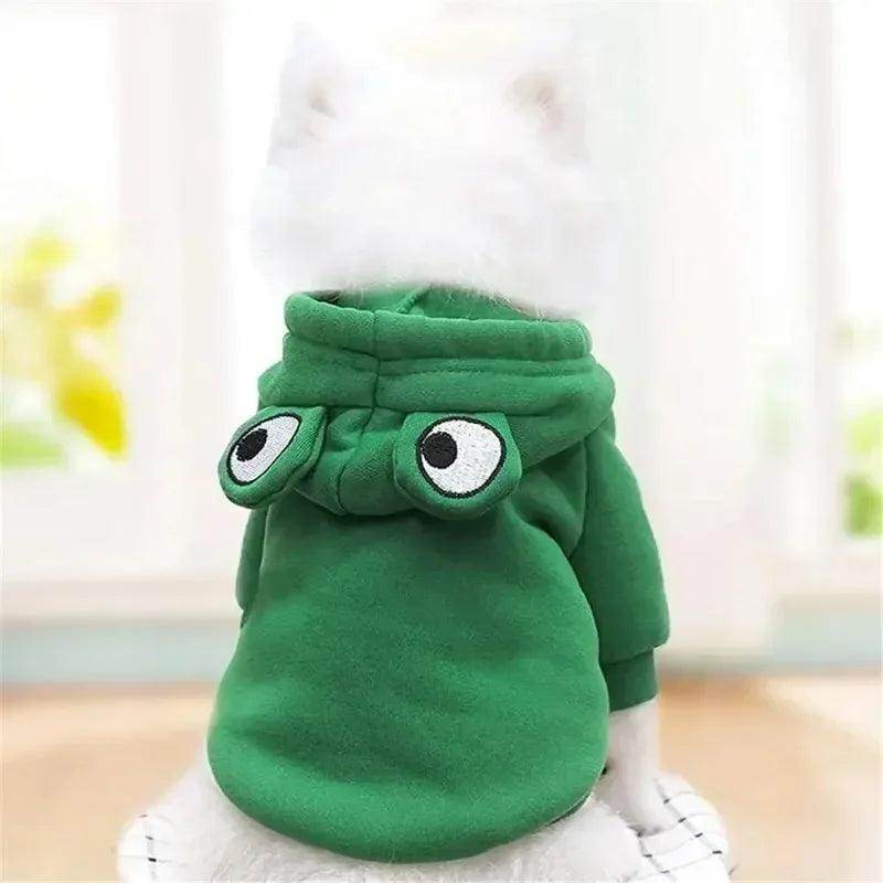 Frog Shaped Cat & Dog Hoodie - My Store