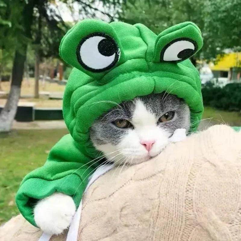 Frog Shaped Cat & Dog Hoodie - My Store