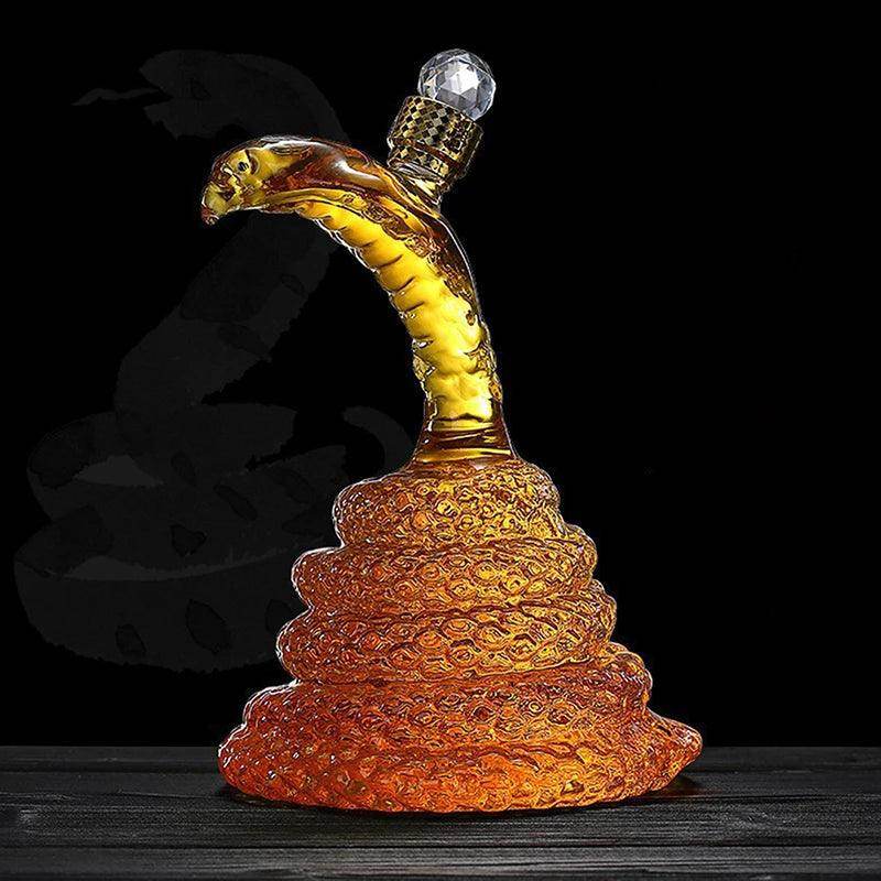 Snake-Shaped 500ml Whiskey Decanter - My Store