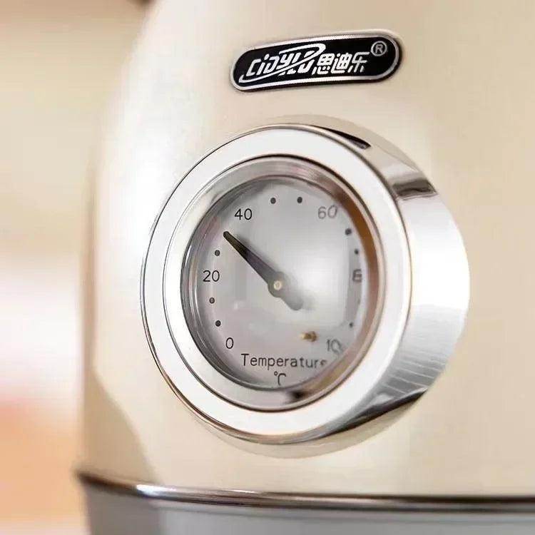 Electric Water Kettle 1.8L Thermometer Electric Boiling Coffee Tea Pot - My Store