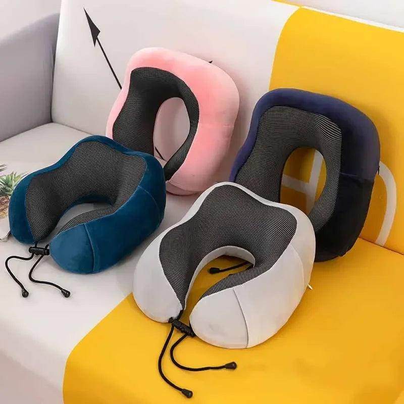 Soft Travel Neck Pillow for Airplanes and Sleeping - My Store