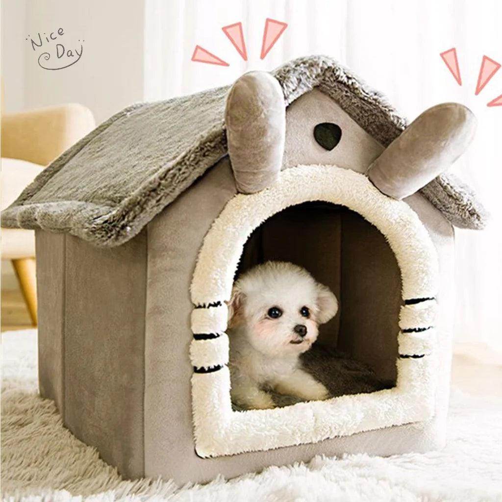 Foldable Pet House with Mattress - My Store