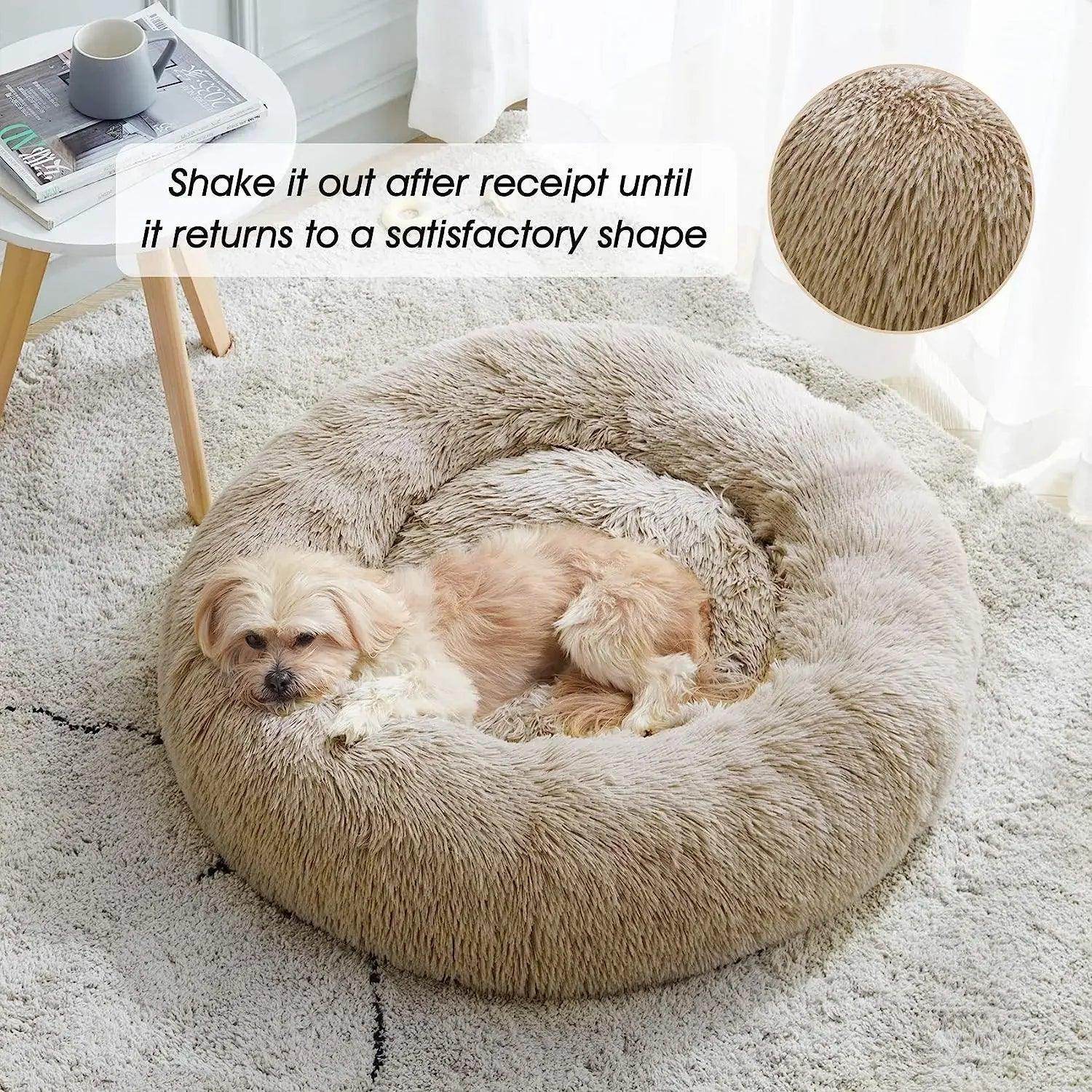 Super Cat Bed - Warm Plush Sleeping Nest for Cats & Small Dogs - My Store