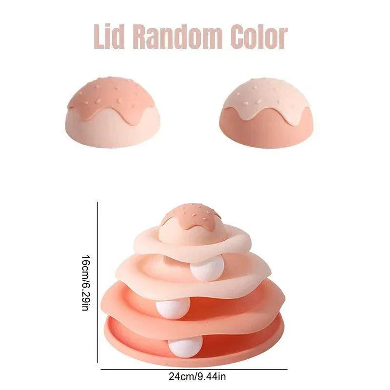 Four-layer Ball Cat Turntable Toy - My Store