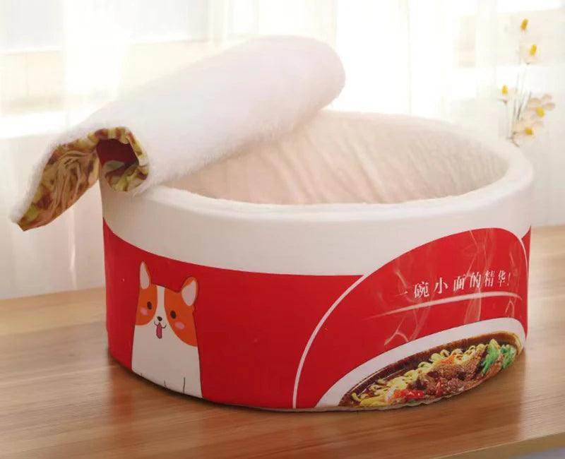 Instant Noodle Cup Pet Bed – Cozy Nest for Dogs & Cats - My Store