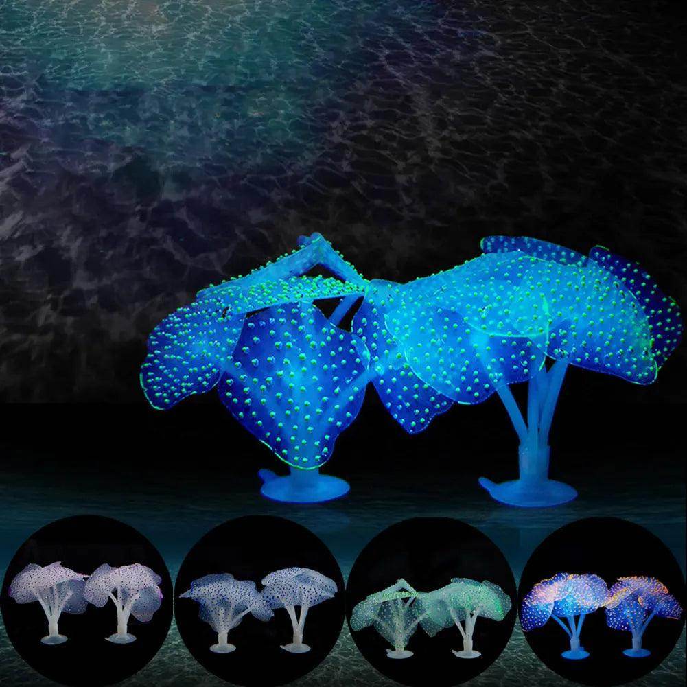 Luminous Artificial Anemone Aquarium Decor - My Store