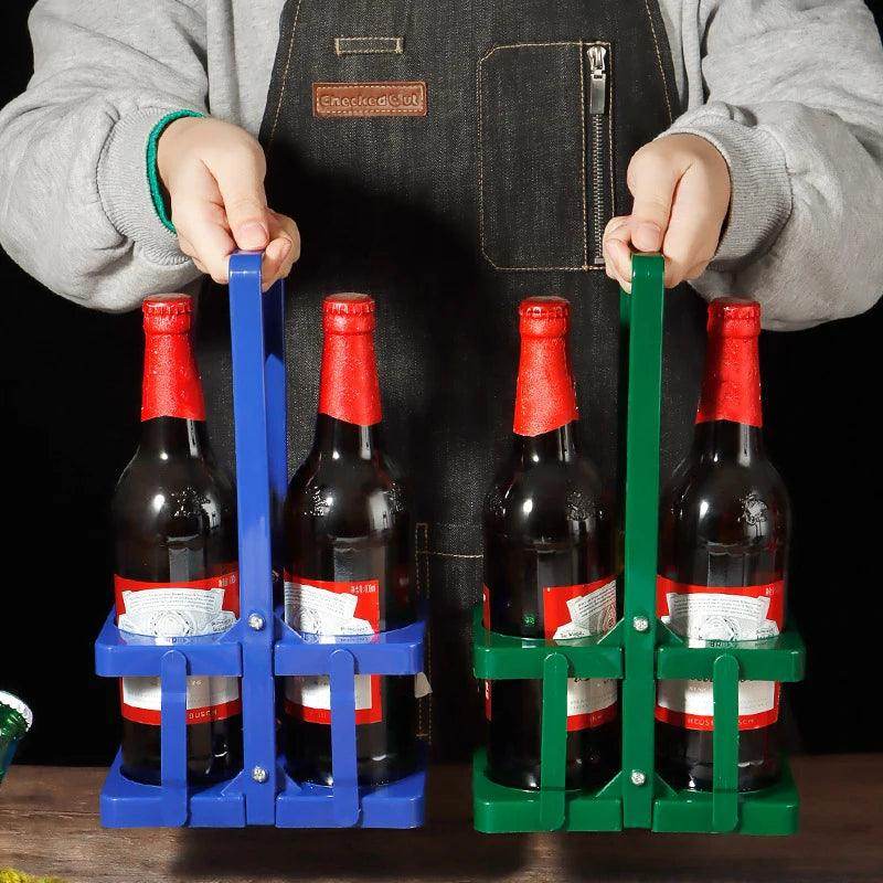 Folding Plastic Wine Rack & Beverage Carrier - My Store