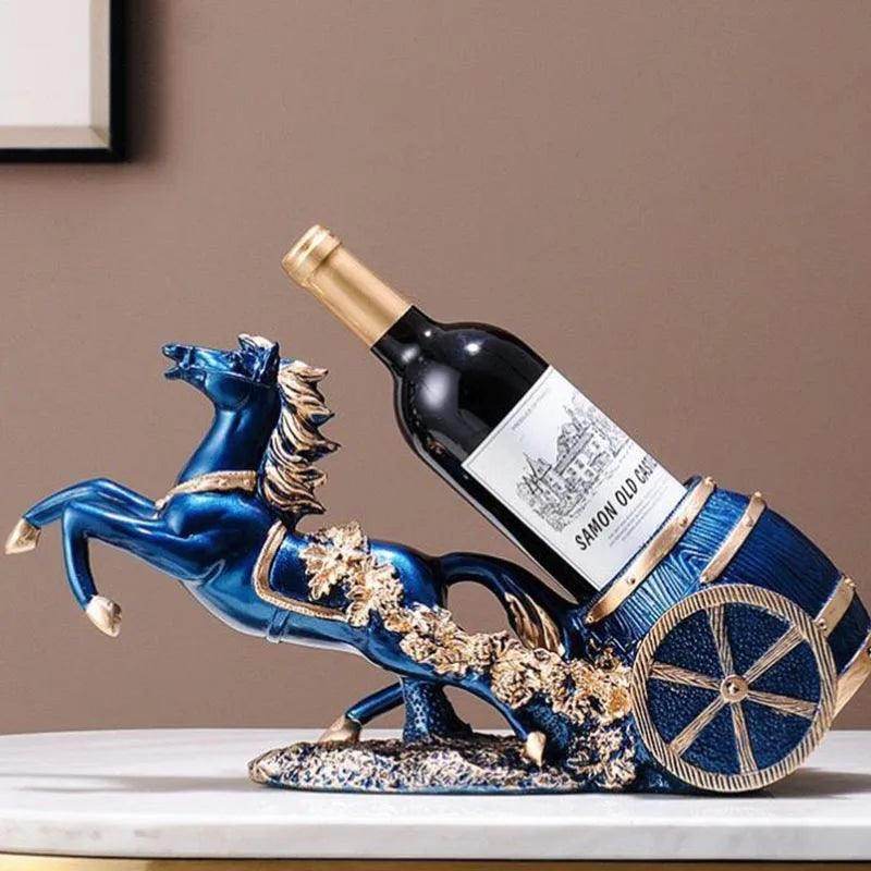 Creative Swan Wine Rack - My Store