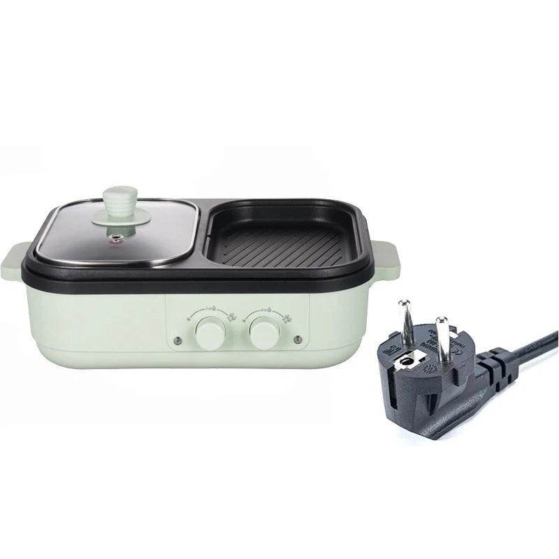 2-in-1 Non-Stick Shabu Grill & Hot Pot - My Store