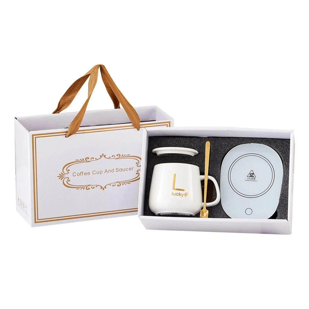 55° Ceramic Coffee Mug with Smart Heating Coaster - My Store