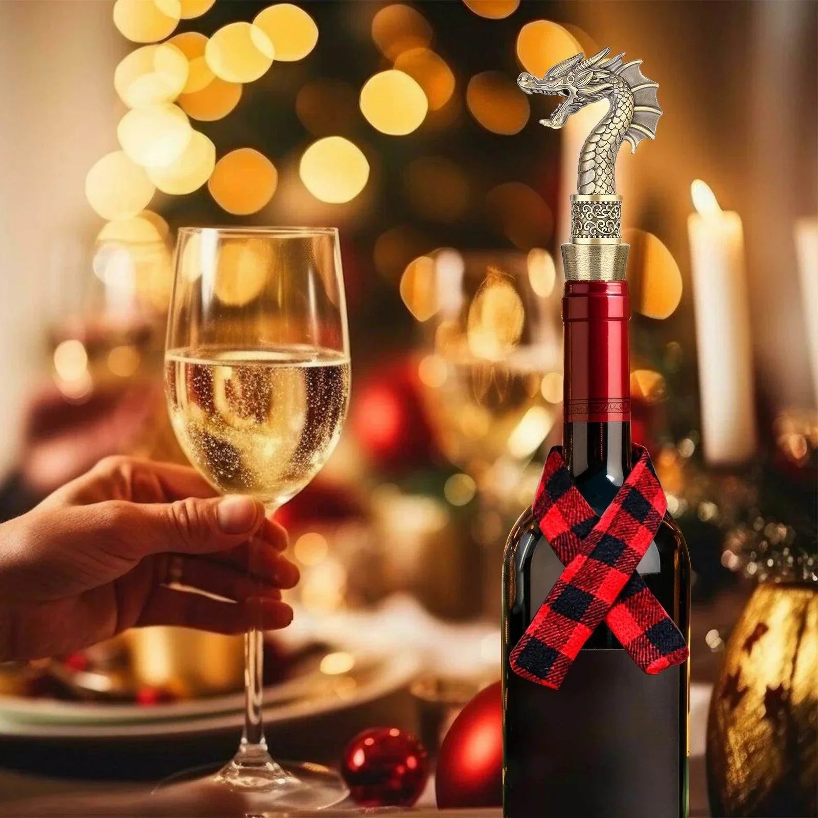 Dragon Head Wine Stopper & Bottle Opener - My Store