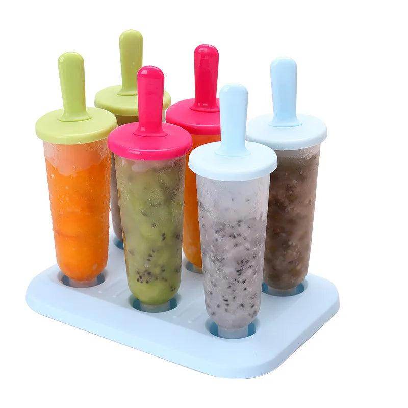 6-in-1 Elliptical Ice Cream Mold for Kids - My Store