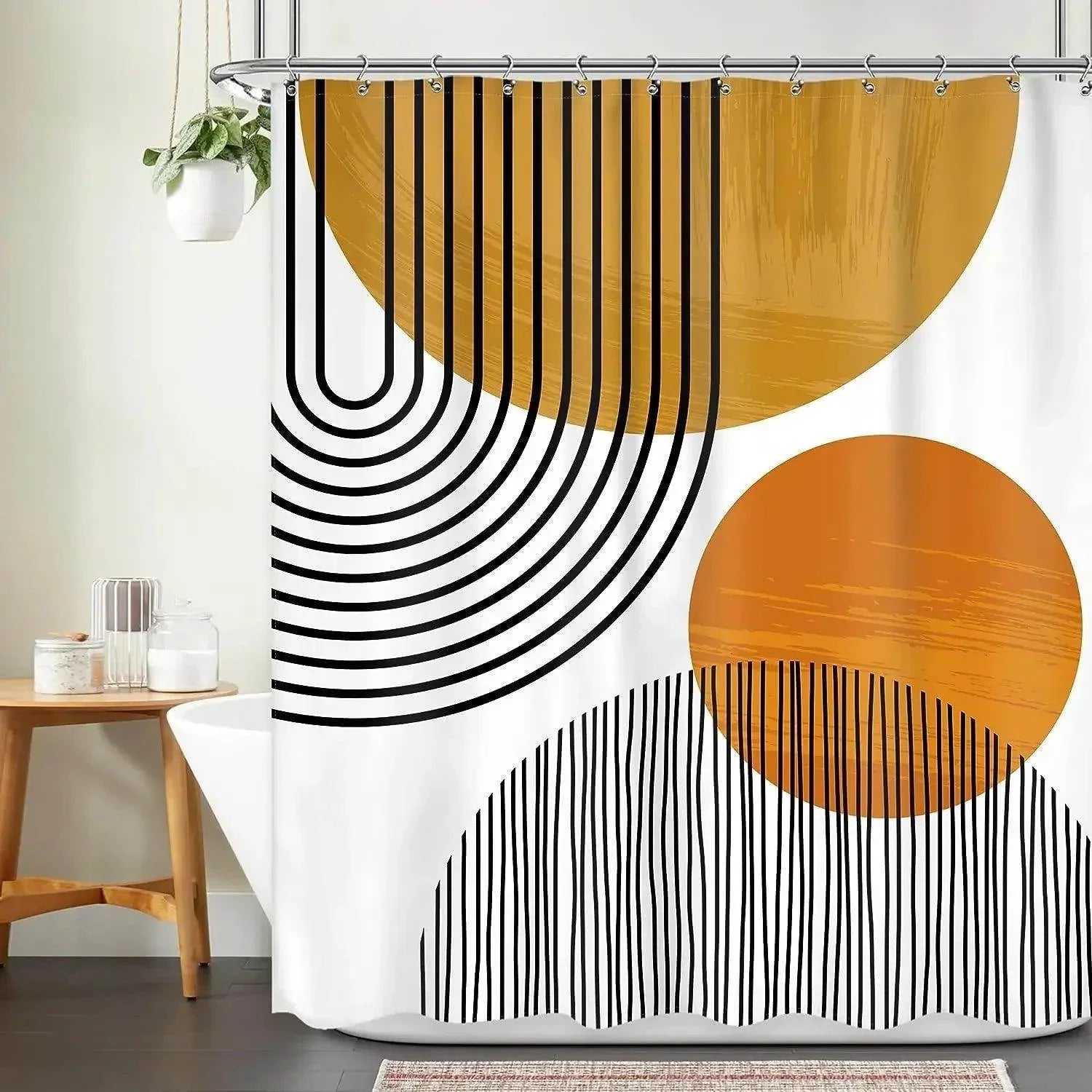 Bohemian Geometric Shower Curtain - My Store
