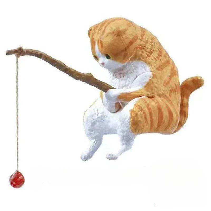 Fishing Cat Figurine Decoration - My Store