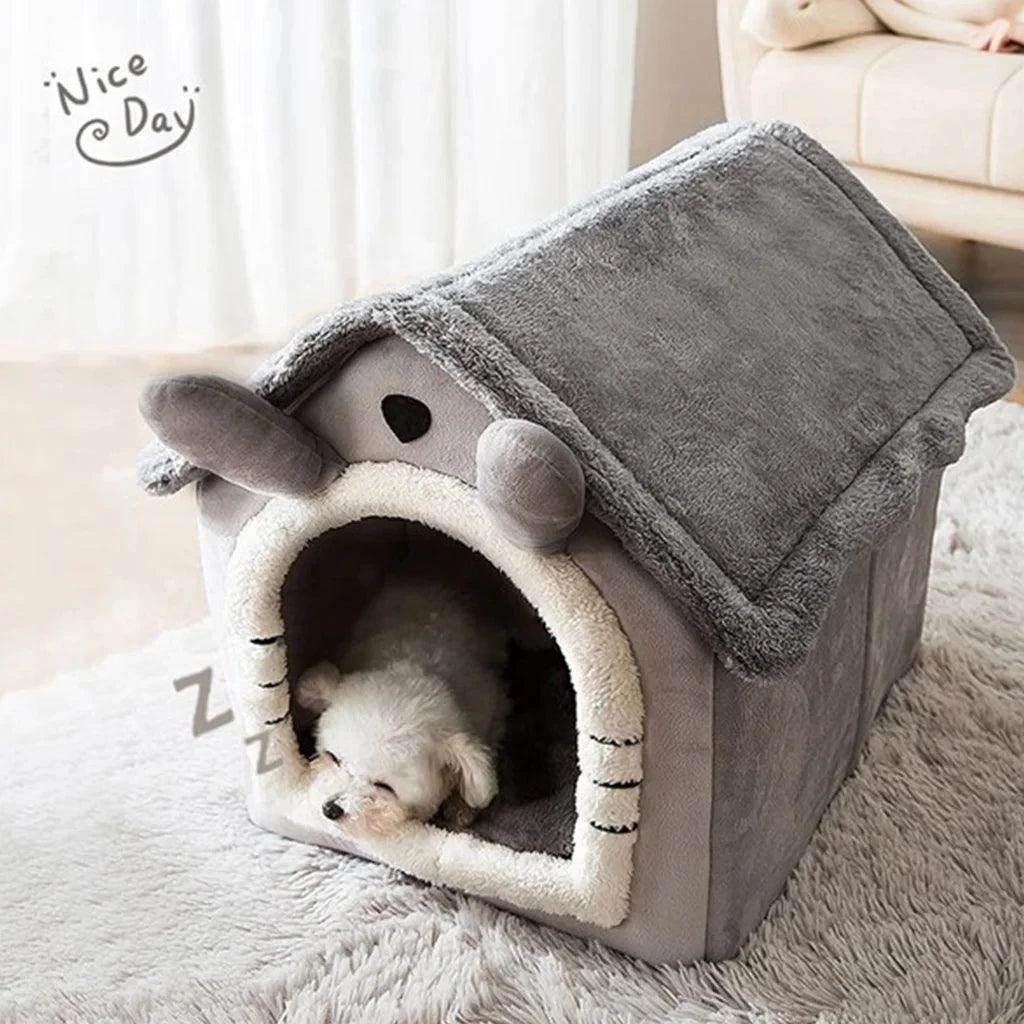 Foldable Pet House with Mattress - My Store