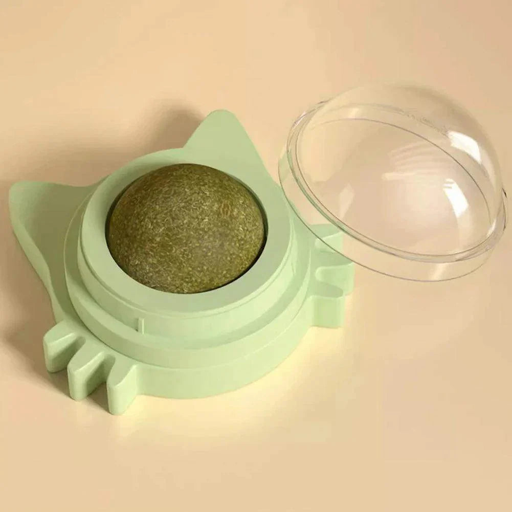 Catnip Rotatable Lickable Ball Toy - My Store