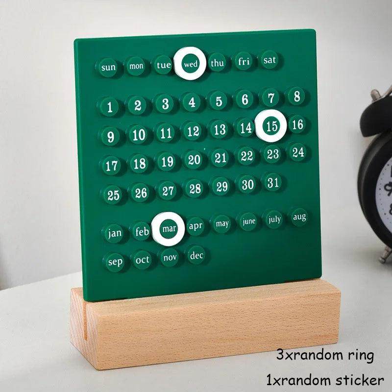 Sharkbang DIY Ring Desk Perpetual Calendar - My Store