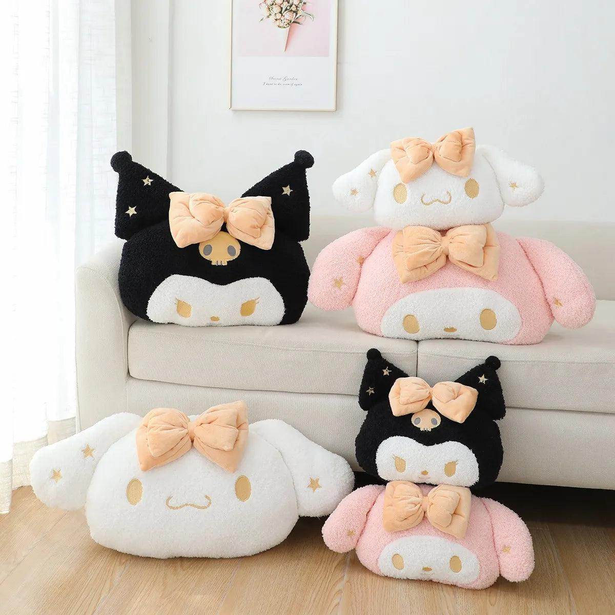 Kuromi & My Melody Soft Back Cushion - My Store