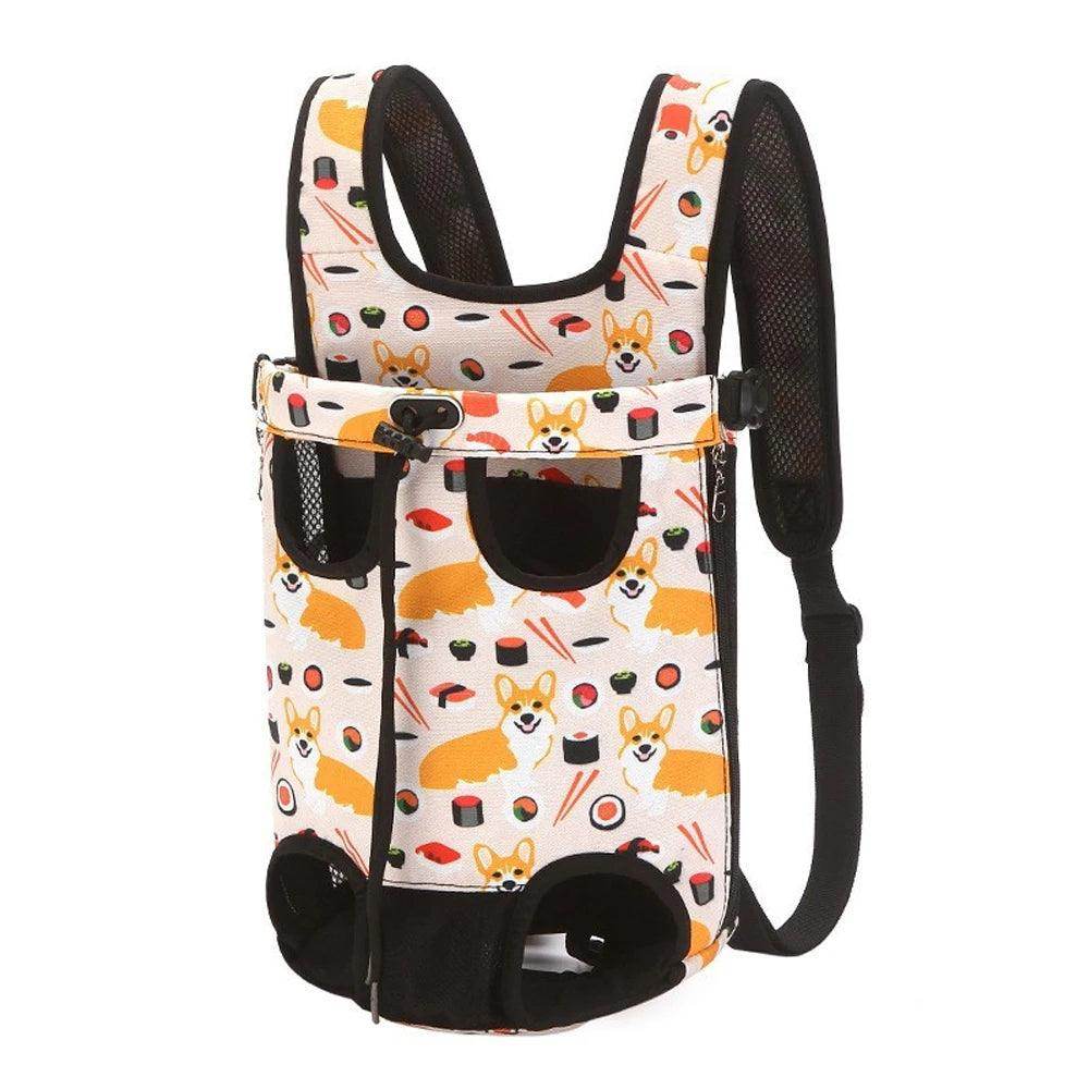 Adjustable Double-Shoulder Pet Carrier Backpack - My Store