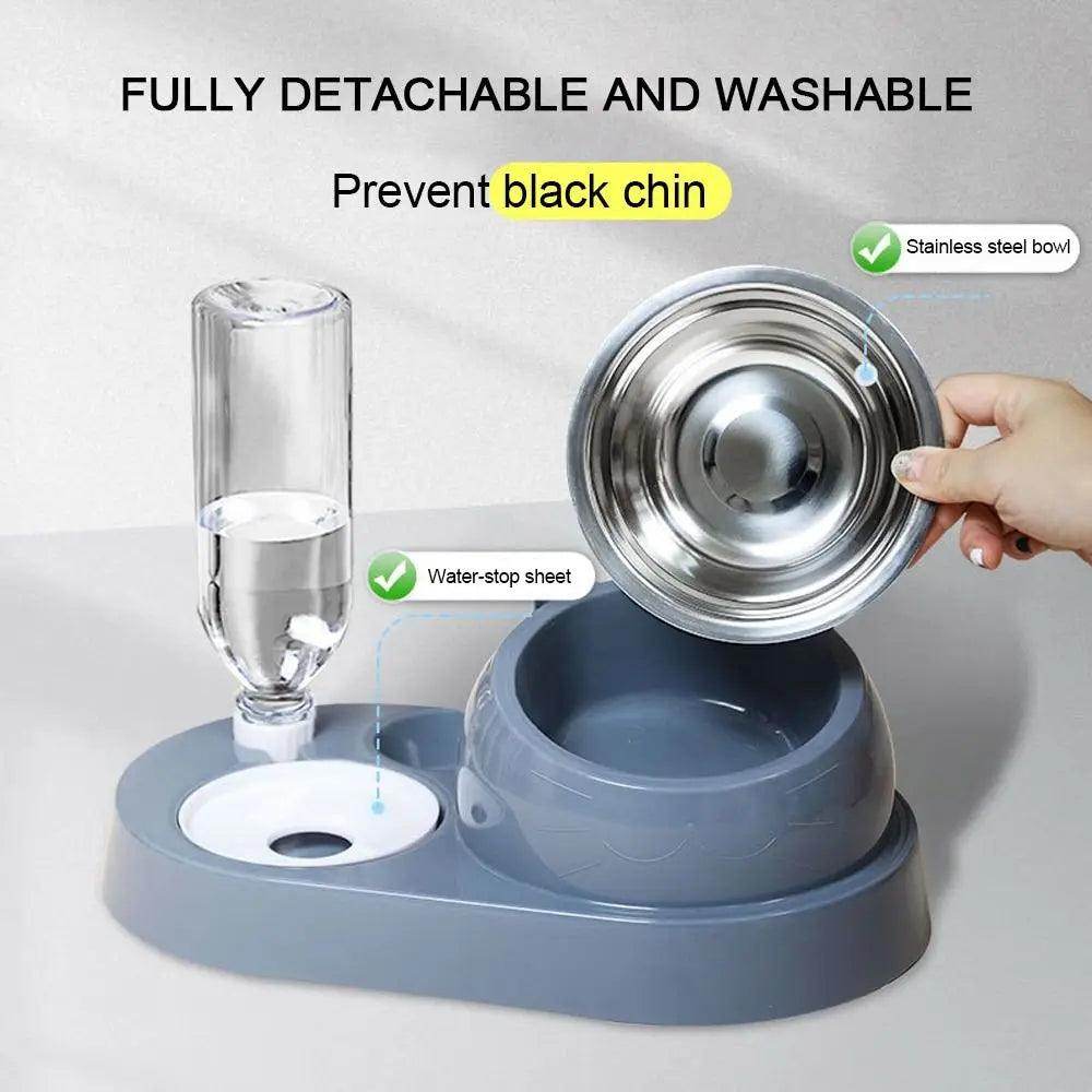 2-in-1 Cat Bowl Water Dispenser - My Store