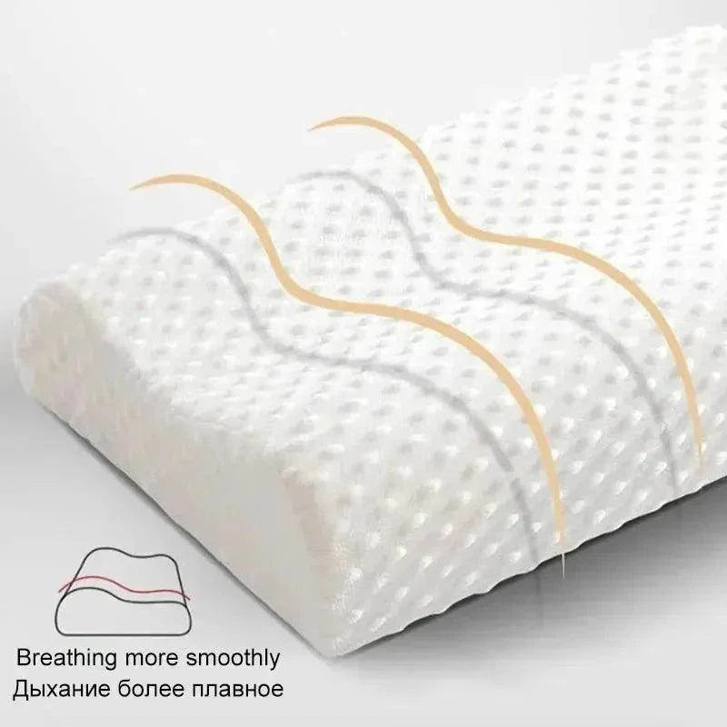 Orthopedic Memory Foam Long Pillow - My Store