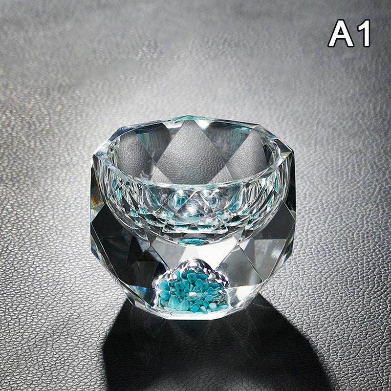 Diamond Cutting Crystal Liquor Glass - My Store