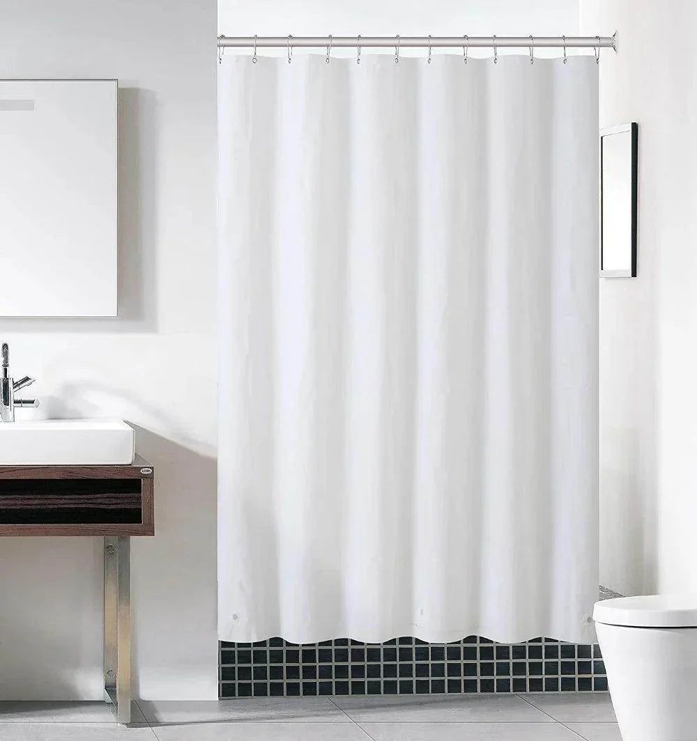 Heavy Duty Fabric Shower Curtain - Waterproof & Durable - My Store