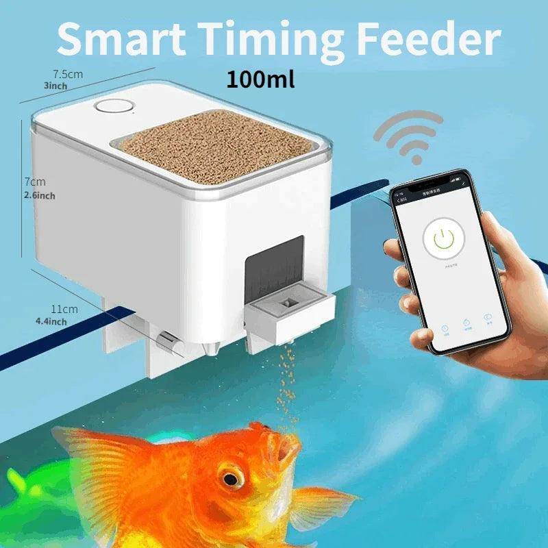 Automatic LED Aquarium Fish Feeder (500ml) - My Store