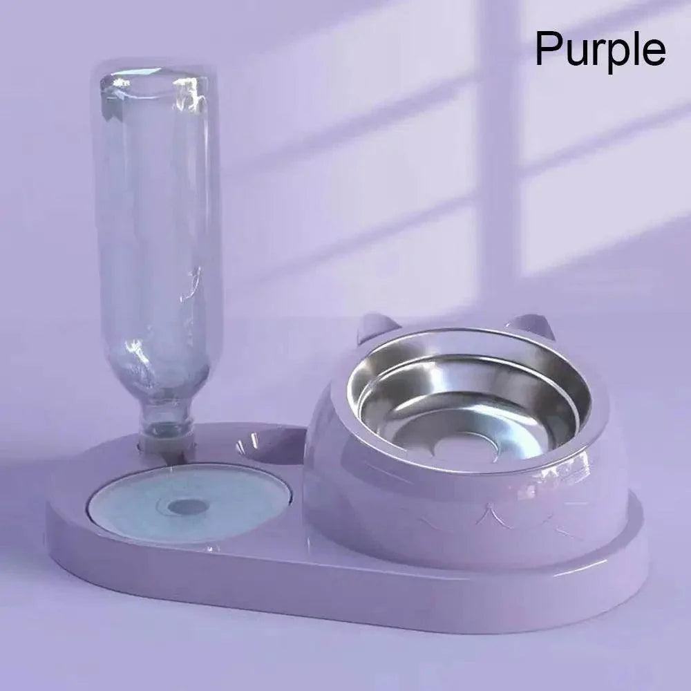 2-in-1 Cat Bowl Water Dispenser - My Store
