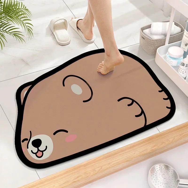Cartoon Panda Bath Mat - My Store