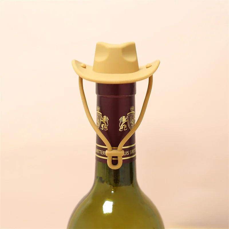 Creative Silicone Cowboy Hat Wine Stopper - My Store