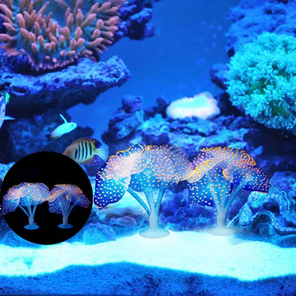 Luminous Artificial Anemone Aquarium Decor - My Store