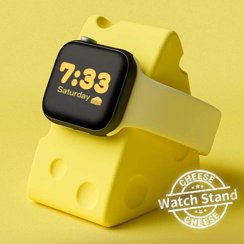 Cheese Base Apple Watch Charger Stand - My Store